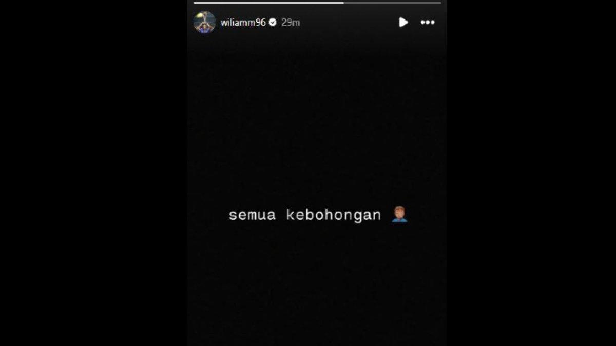 BUKA SUARA - Wiliam Marcilio buka suara seusai disebut punya pengaruh buruk di Arema FC, Selasa (25/2).