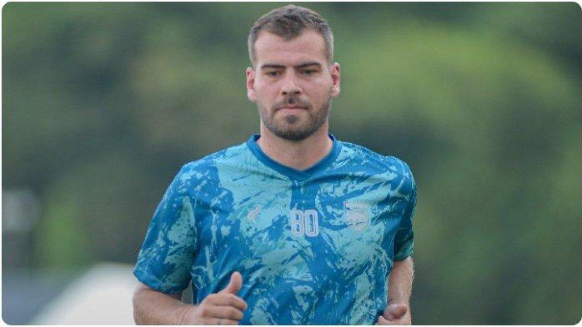 Potret Wiljan Pluim saat sesi latihan perdana bersama Borneo FC Samarinda dalam gelaran Liga 1 2023/2024.