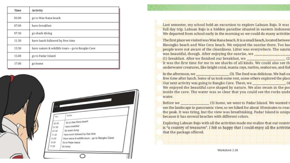 Worksheet 2.18 2.19 halaman 113-114