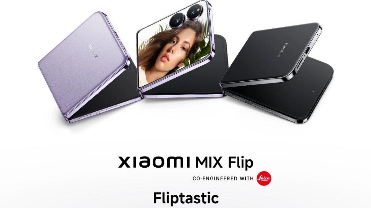 Xiaomi Mix Flip, hadir dengan 3 warna: Black, White, dan Purple.