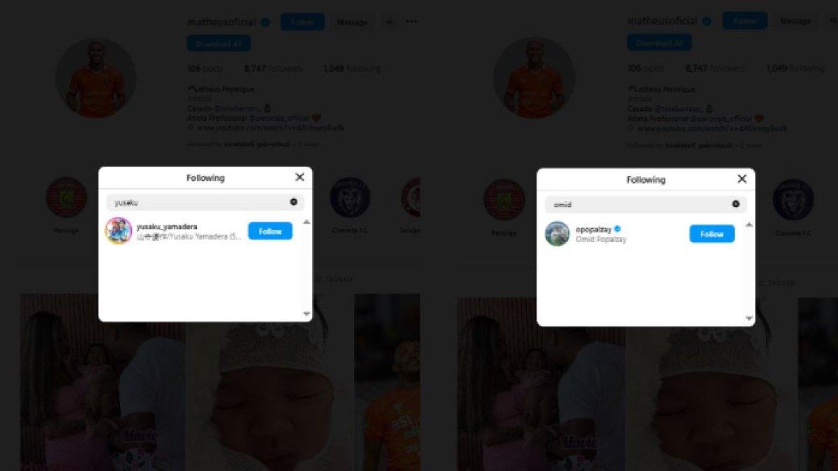 INDIKASI MATHEUS MACHADO KE PSIM - Matheus Machado follow Yusaku Yamadera (kiri) dan Omid Popalzay (kanan).