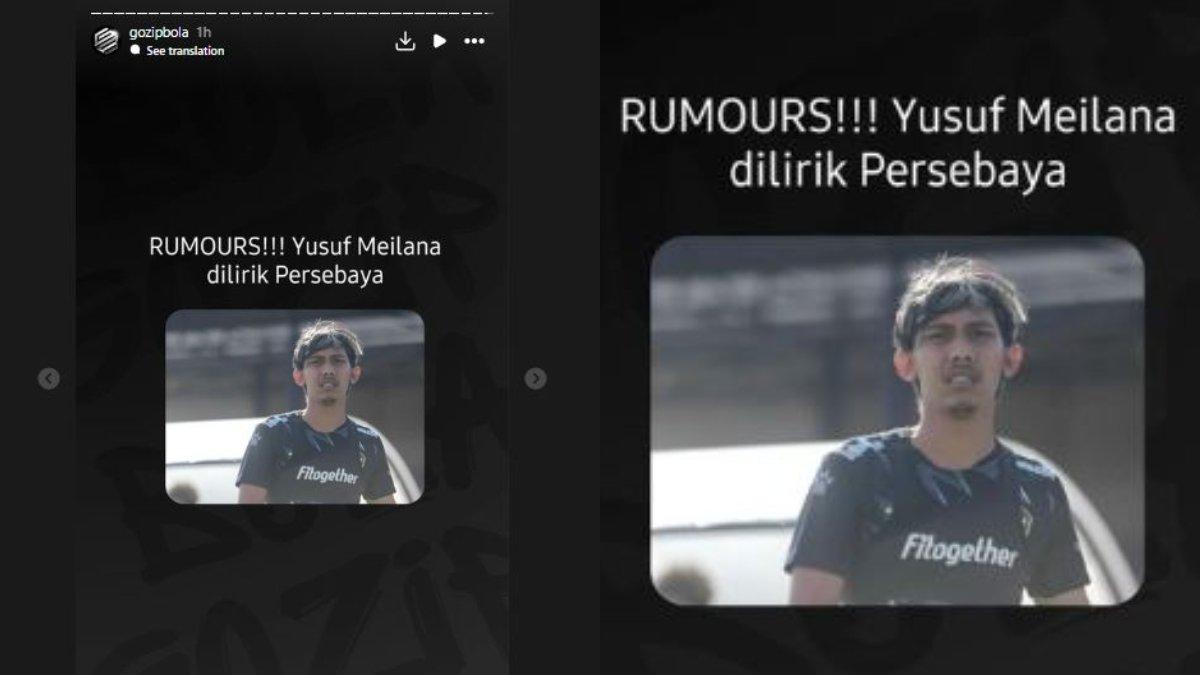 Yusuf Meilana Persebaya 2322