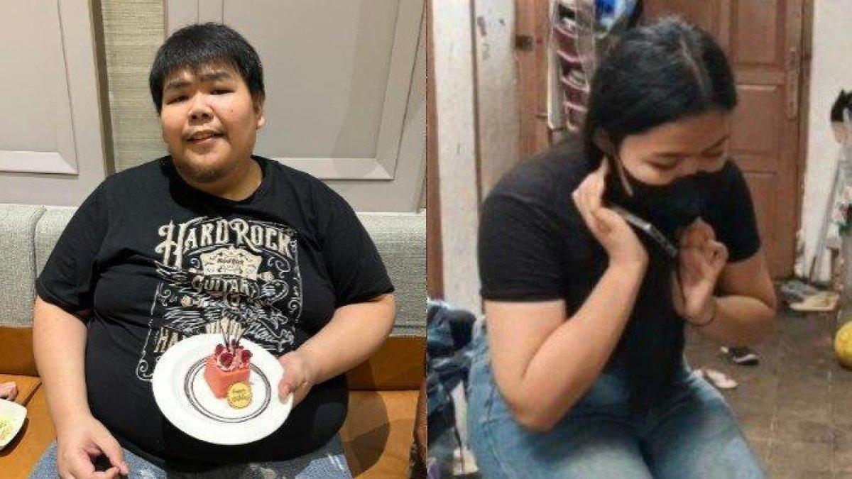George Sugana Halim (kiri), anak bos toko roti yang aniaya karyawannya berinisial D (kanan) di Cakung akhirnya ditangkap, sebelumnya pelaku sempat mengklaim dirinya kebal hukum.