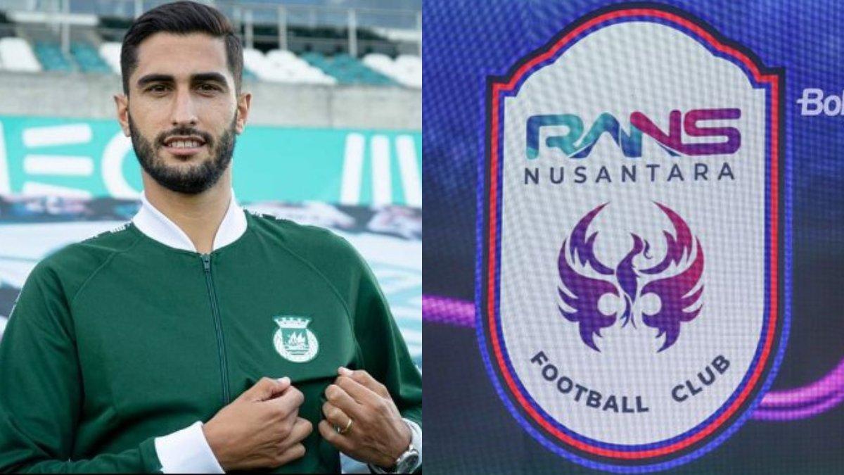 Profil Angelo Meneses (kiri), satu di antara empat pemain portugal yang didatangkan RANS Nusantara FC