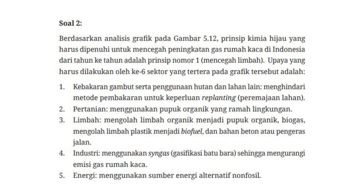 Jawaban Ayo Cek Pemahaman: Soal 2 Halaman 168.