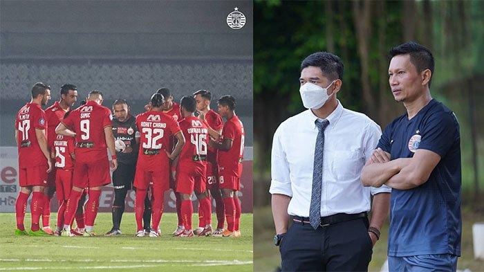 Persija Jakarta (kiri) pada postingan Instagram @persija pada 11 November 2021 dan Bambang Pamungkas (kanan) pada postingan Instagram @ismedsofyan14 pada 26 Juni 2021. Bambang Pamungkas beberkan clue siapa gelandang asia incaran Persija Jakarta, ungkap pernah main di 3 edisi Piala Dunia.