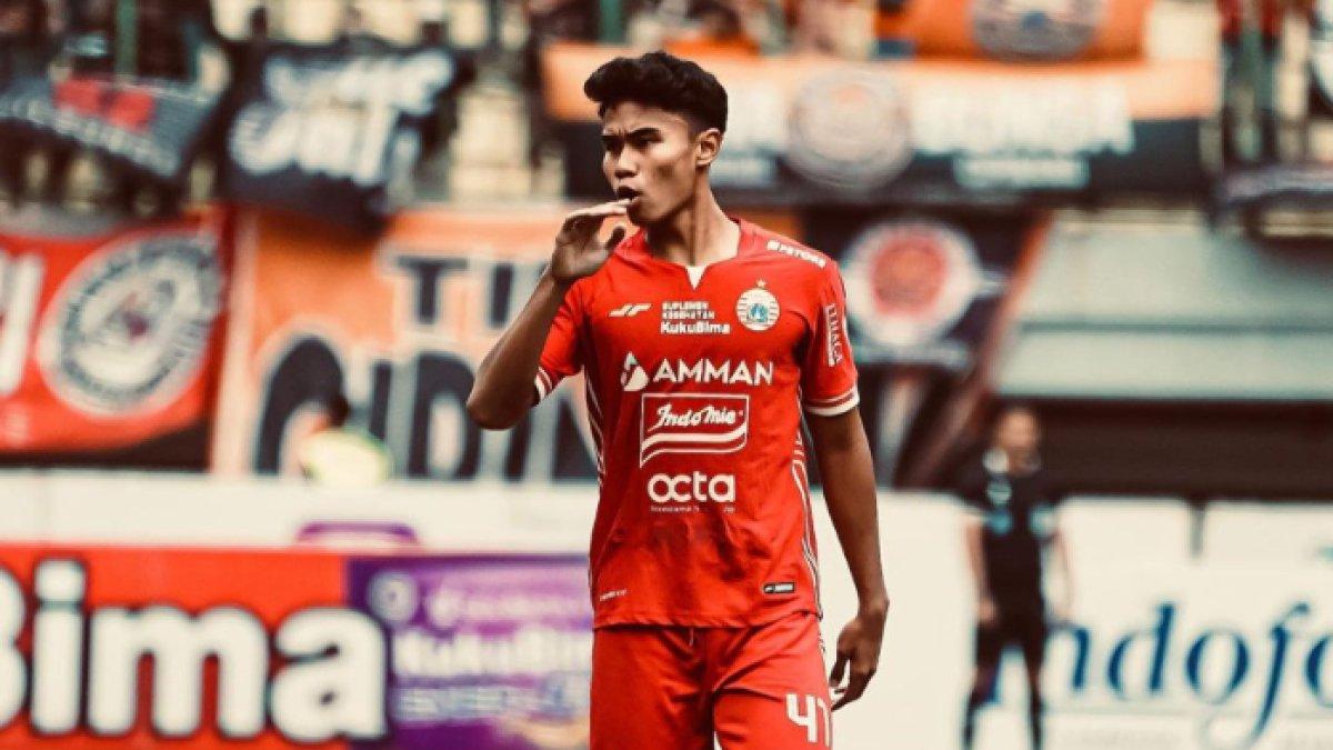 Bek muda Persija Jakarta, Muhammad Ferarri.