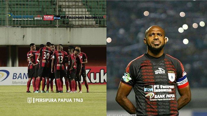 Persipura Jayapura (kiri) pada postingan Instagram @persipurapapua1963 dan Boaz Solossa pada postingan Instagram @boazsolossa pada (kanan) 25 Oktober 2018. Imbas kekalahan atas Barito Putera, Persipura Mania singgung soal karma.
