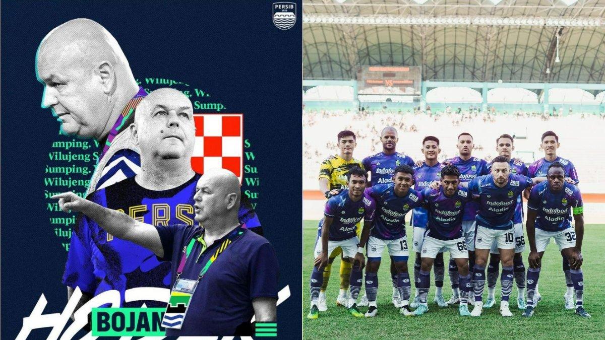 Bojan Hodak dan skuad Persib Bandung