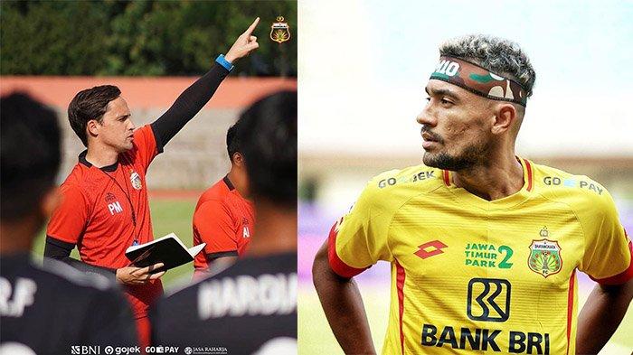 Paul Munster (kiri) pada postingan Instagram @coach.munster dan Bruno Matos eks Persija Jakarta (kanan) pada postingan Instagram @brunomatosbahia pada 7 Desember 2019.