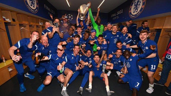 Chelsea sukses meraih gelar juara Liga Champions 2020-2021 seusai mengalahkan Manchester City pada laga final yang dihelat di Estadio Do Dragao, Minggu (30/5/2021) dini hari WIB.