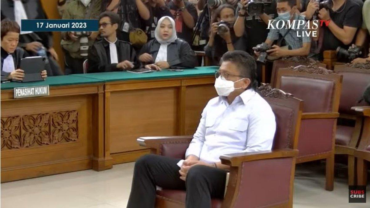 Eks Kadiv Propam Polri Irjen Ferdy Sambo menjalani sidang pembacaan tuntutan dari JPU, Selasa (17/1/2023).