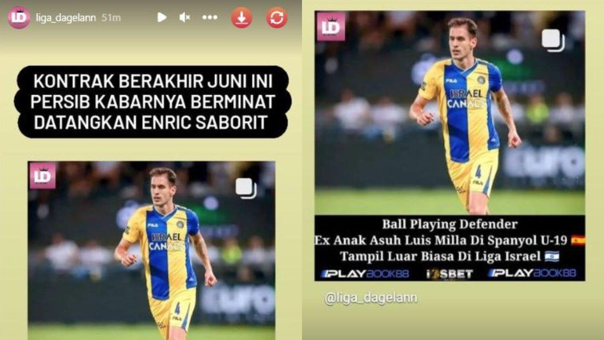 Sosok Enric Saborit rumornya diminati Persib Bandung untuk menggantikan Nick Kuipers di Liga 1 2023 mendatang, Selasa (21/3/2023).
