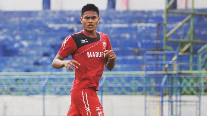 Fachruddin Aryanto saat memperkuat Madura United.