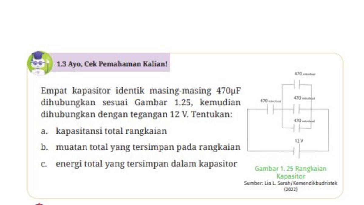 Soal 1.3: Ayo Cek Pemahaman Kalian, Halaman 19, Fisika Kelas 10 SMA/MA.