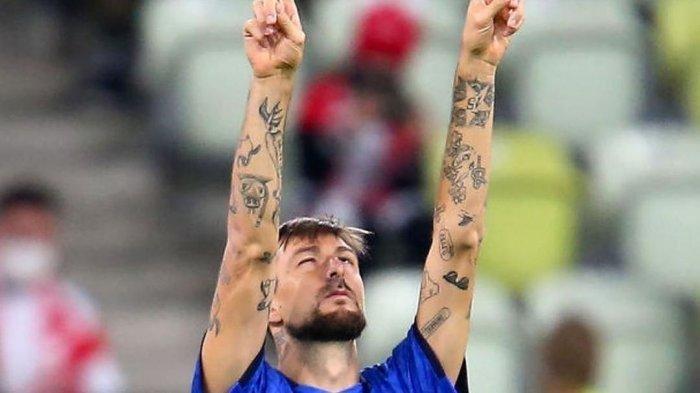 Bek Lazio, Francesco Acerbi saat berseragam Timnas Italia