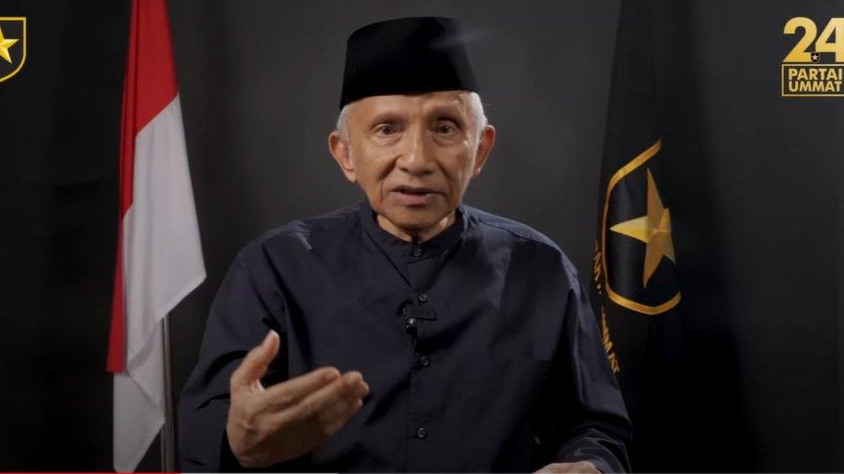 Ungkit 5 Hal Memalukan Presiden, Amien Rais: Pak Jokowi, Hentikan ...