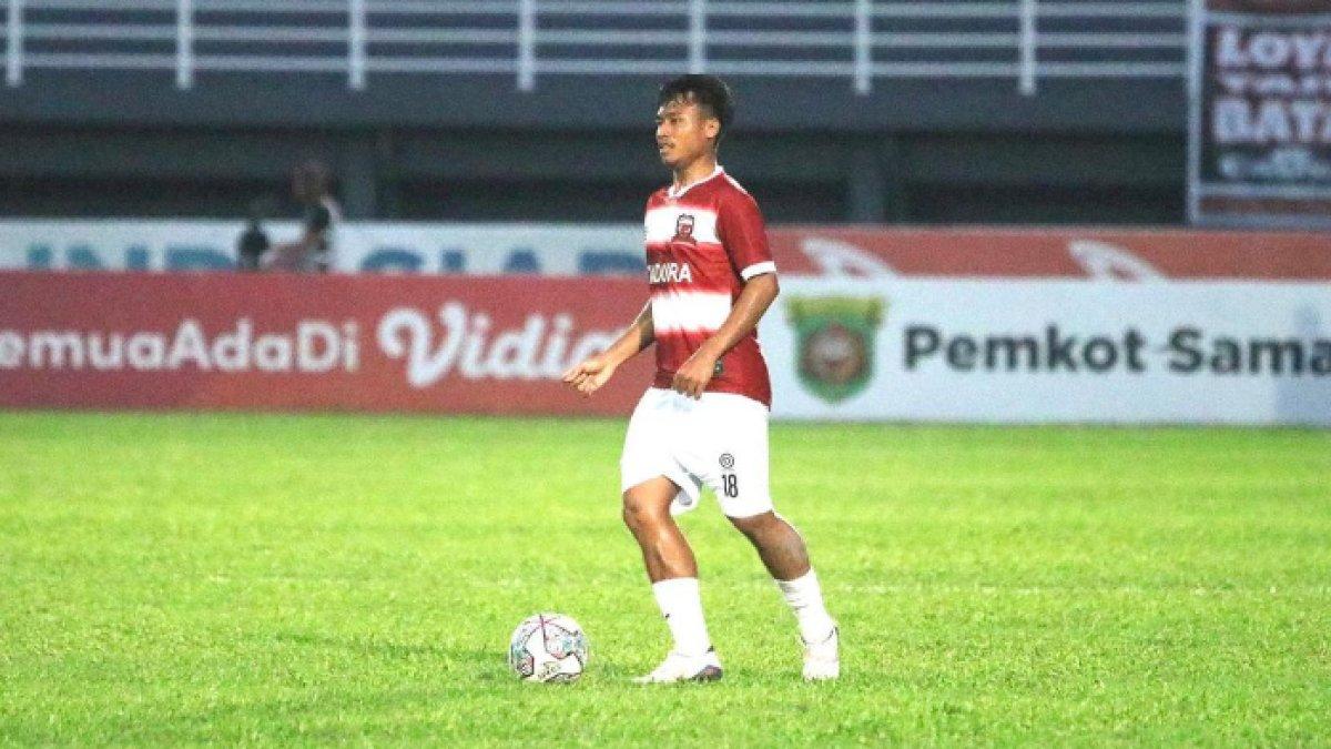 Gelandang bertahan Madura United, Ricki Ariansyah.