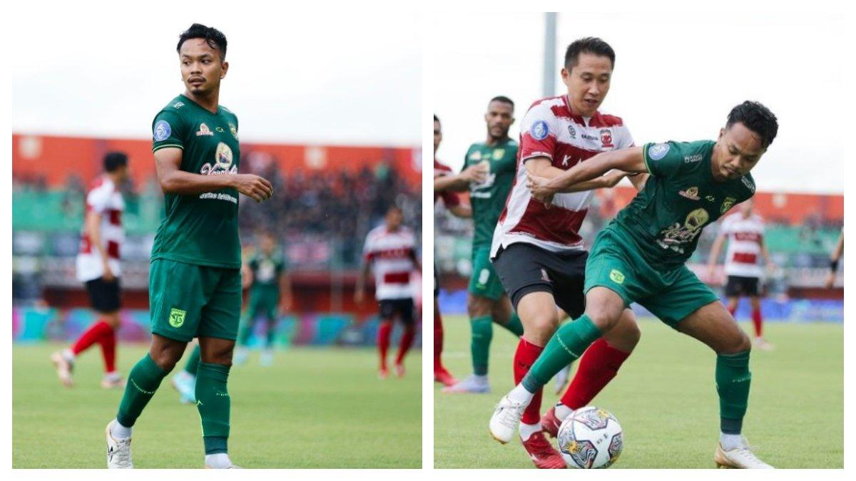 Gelandang bertahan Persebaya Surabaya, Muhammad Hidayat.