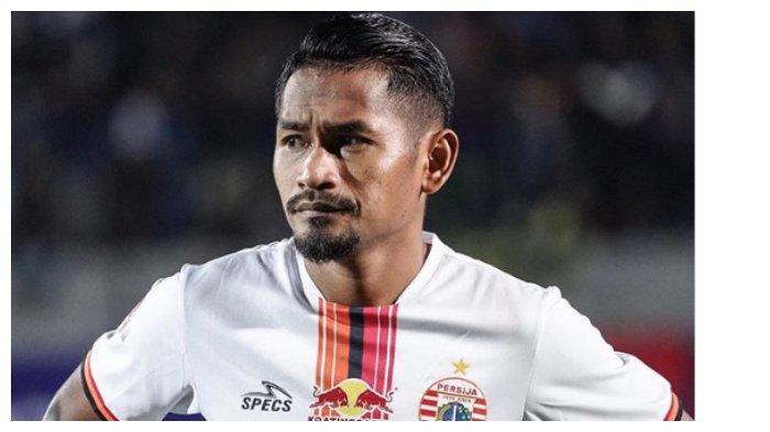 Gelandang Persija Jakarta, Ramdani Lestaluhu mengalami cedera
