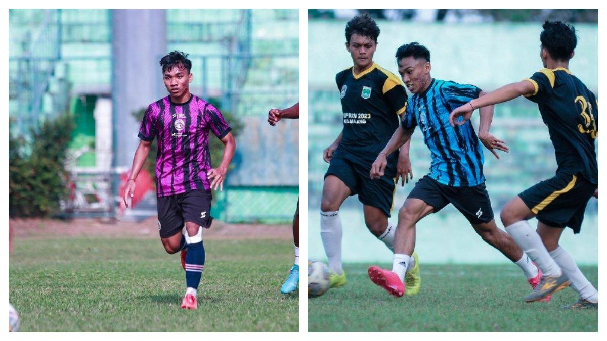 Gelandang muda Arema FC, Arkhan Fikri.