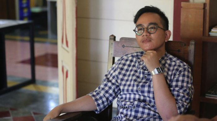 Gibran Rakabuming Raka, putra sulung Presiden Joko Widodo saat wawancara eksklusif dengan Kompas.com, di Solo, Jawa Tengah, Minggu (27/8/2017).