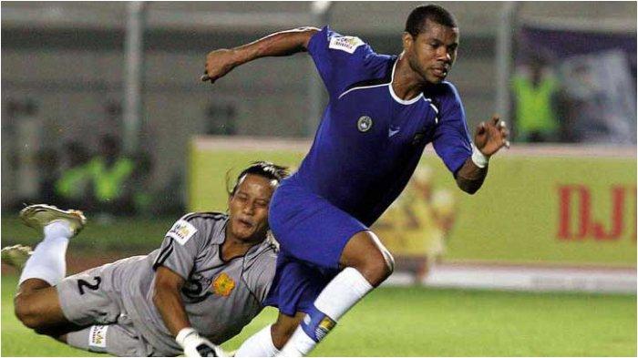 Hilton Moreira saat masih memperkuat Persib Bandung