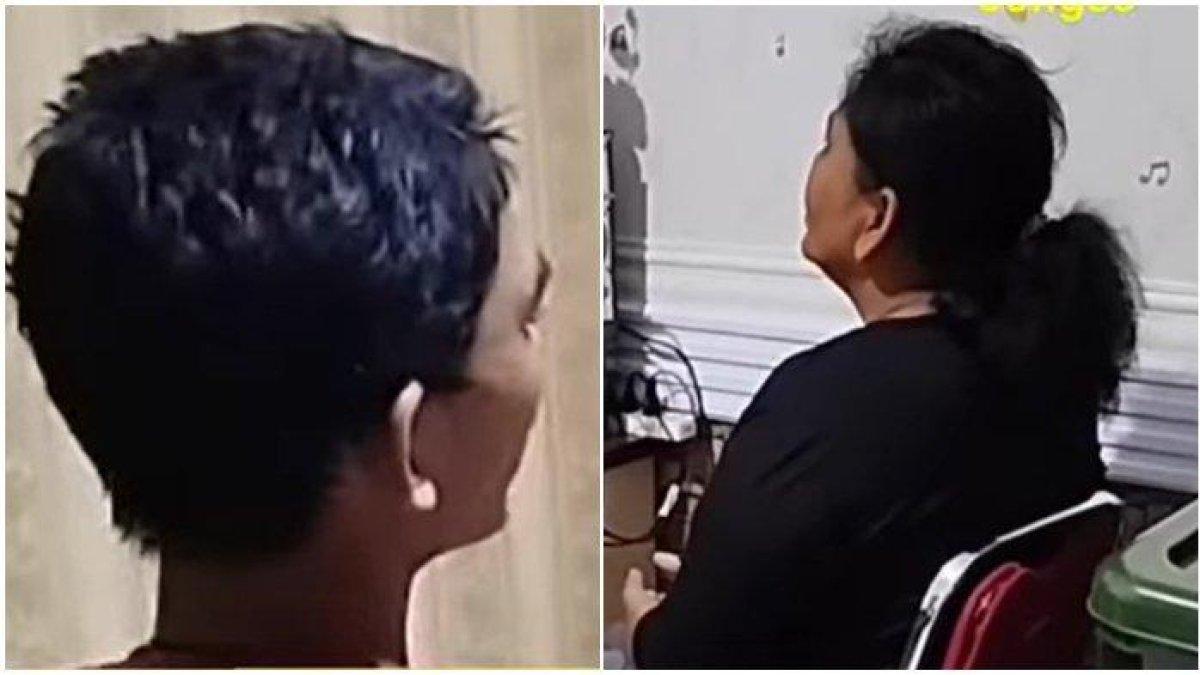 Tampang SS dan MR, ibu dan anak yang melakukan hubungan inses dan direkam untuk dijual.
