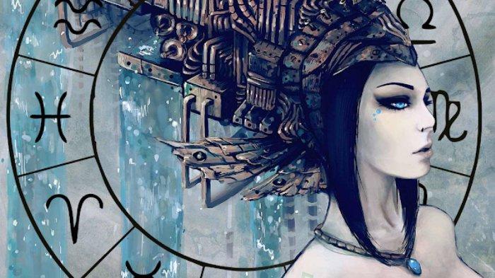 Ilustrasi zodiak Sensitif