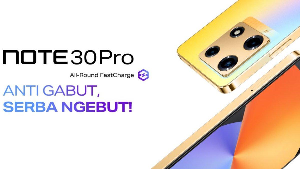 Tampilan Infinix Note 30 Pro: Anti Gabut, Serba Ngebut!