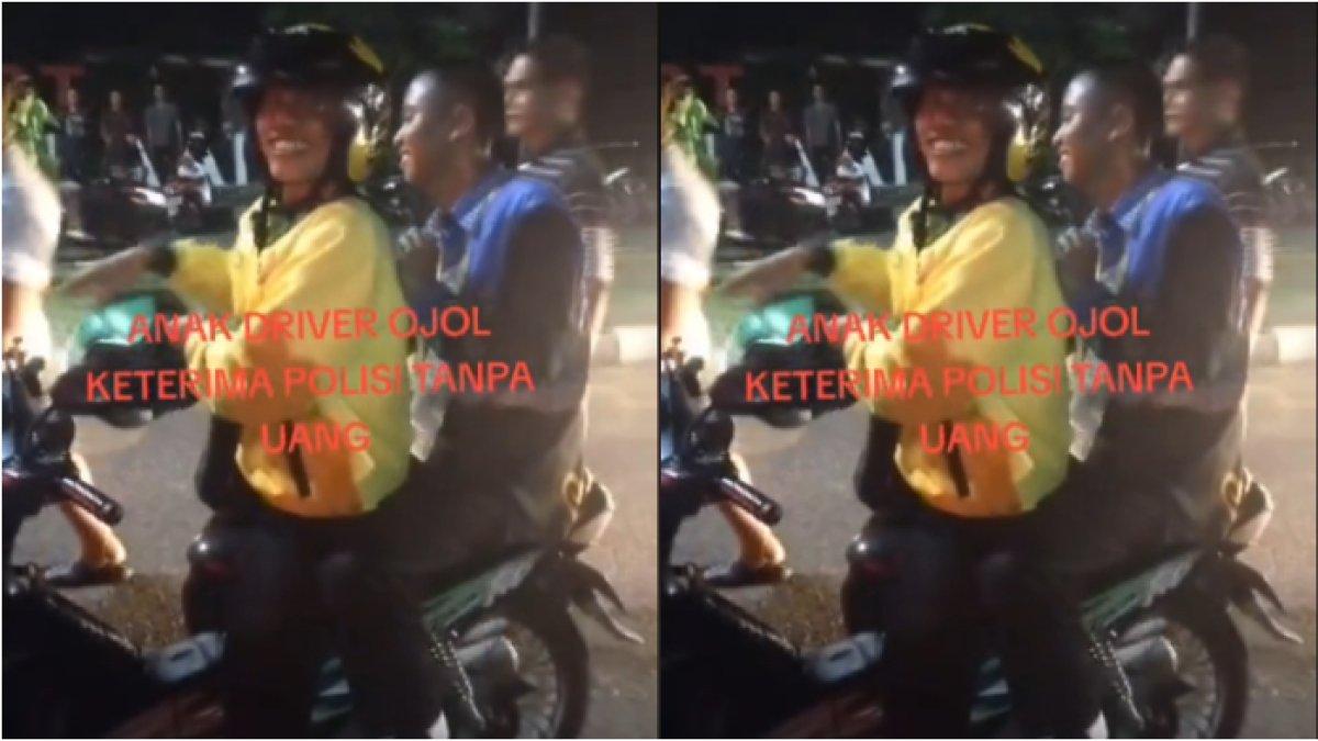 iral anak driver ojol l