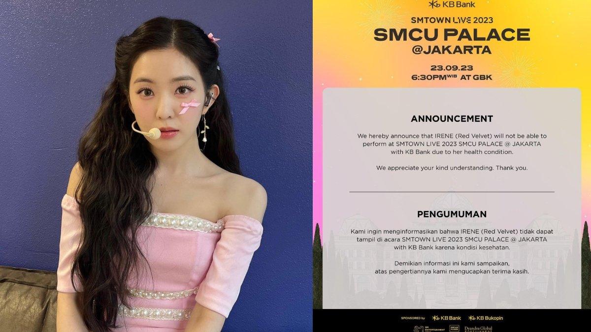 irene batal tampil