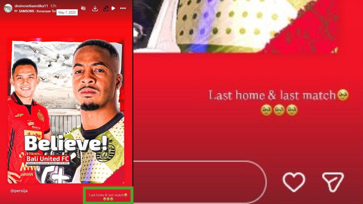 INDIKASI FIRZA OUT DARI PERSIJA JAKARTA - Istri Firza Andika memberi indikasi bahwa suaminya akan out dari Persija Jakarta.