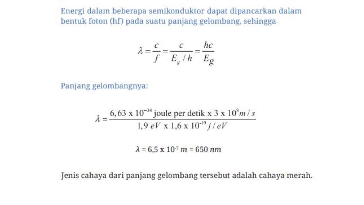 Jawaban Nomor 2 Asesmen, Fisika Kelas 12 SMA/MA.