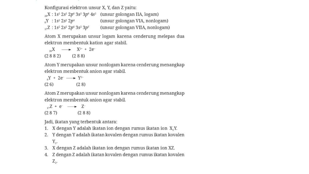 Jawaban Kimia kelas 11 Kurikulum Merdeka Bab 2, Ayo Berlatih halaman 43.