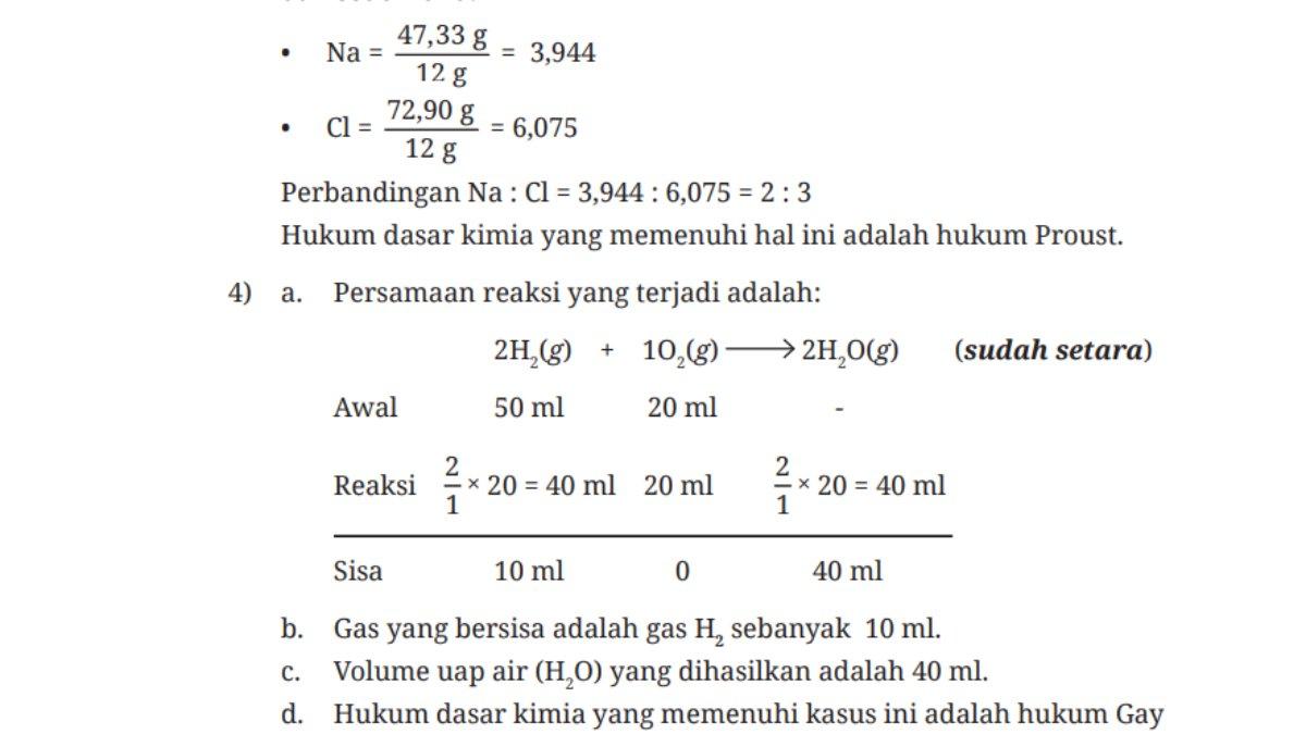 Jawaban Ayo Cek Pemahaman Halaman 142, Nomor 3-4, Ilmu Pengetahuan Alam Kelas 10 SMA/MA.