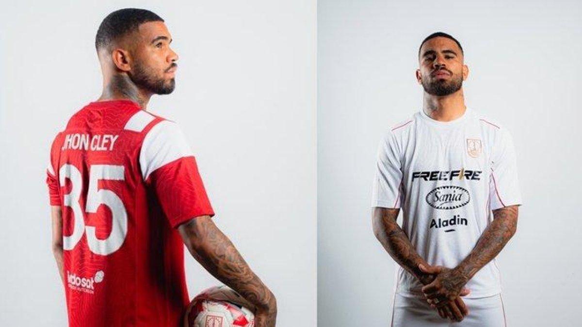 PROFIL PEMAIN - Persis Solo resmi memperkenalkan Jhon Cley sebagai pemain baru mereka untuk lanjutan Liga 1 2024/2025. Potret Jhon Cley pemain Persis Solo, Senin (10/3/2025).