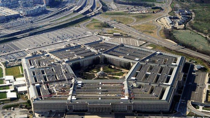 Kantor Kementerian Pertahanan Amerika Serikat (AS), Pentagon di Virginia.