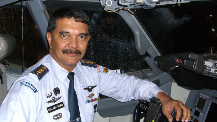 Kisah Capt Aziz Hamid, Pernah Terbangkan Pesawat dengan Hydraulics yang ...