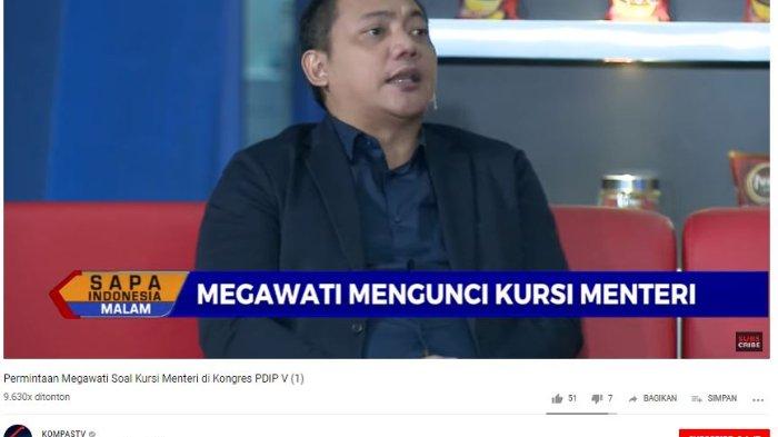 Ketua DPP Partai Nasdem, Taufik Basari turut berkomentar soal permintaan jatah menteri terbanyak oleh Ketua Umum PDIP, Megawati Soekarnoputri.