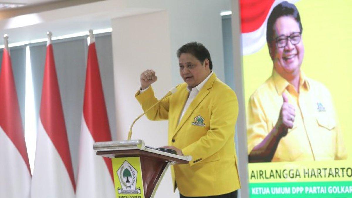 Ketua Umum DPP Partai Golkar, Airlangga Hartarto.