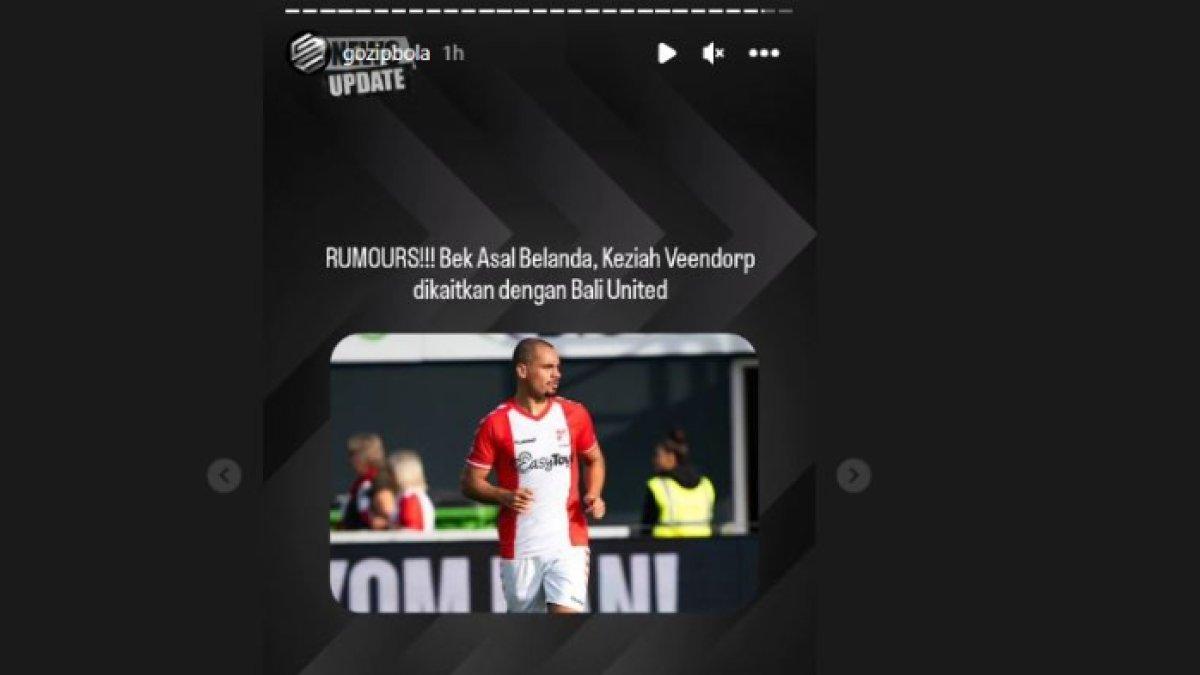 Keziah Veendorp dikaitkan dengan potensinya merapat ke Bali United.