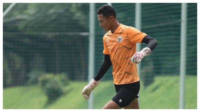 Kiper Timnas U-19 Indonesia jebolan Persib Bandung, Erlangga Setyo.
