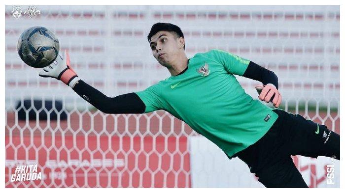 Kiper Timnas Indonesia dari Borneo FC, Nadeo Argawinata