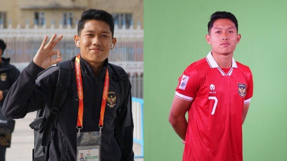 Kolase Foto Ferdiansyah saat berseragam timnas Indonesia