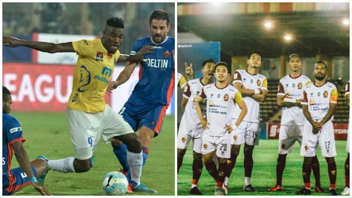 Kolase foto Kervens Belfort dan Sriwijaya FC.