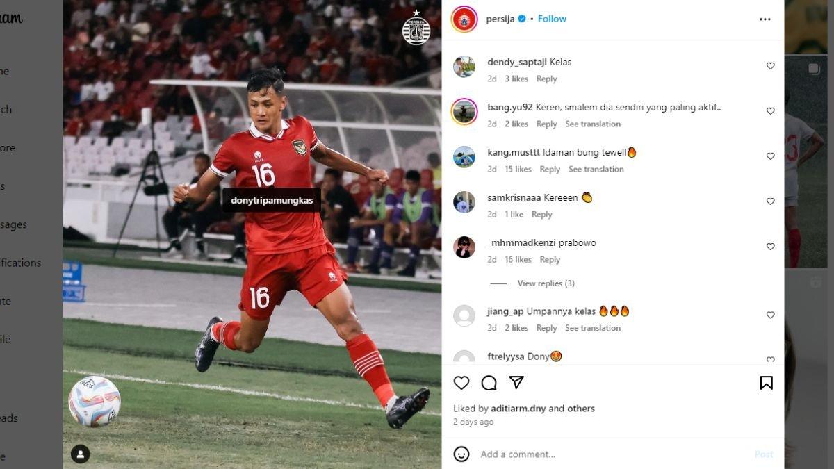 komentar jakmania dony