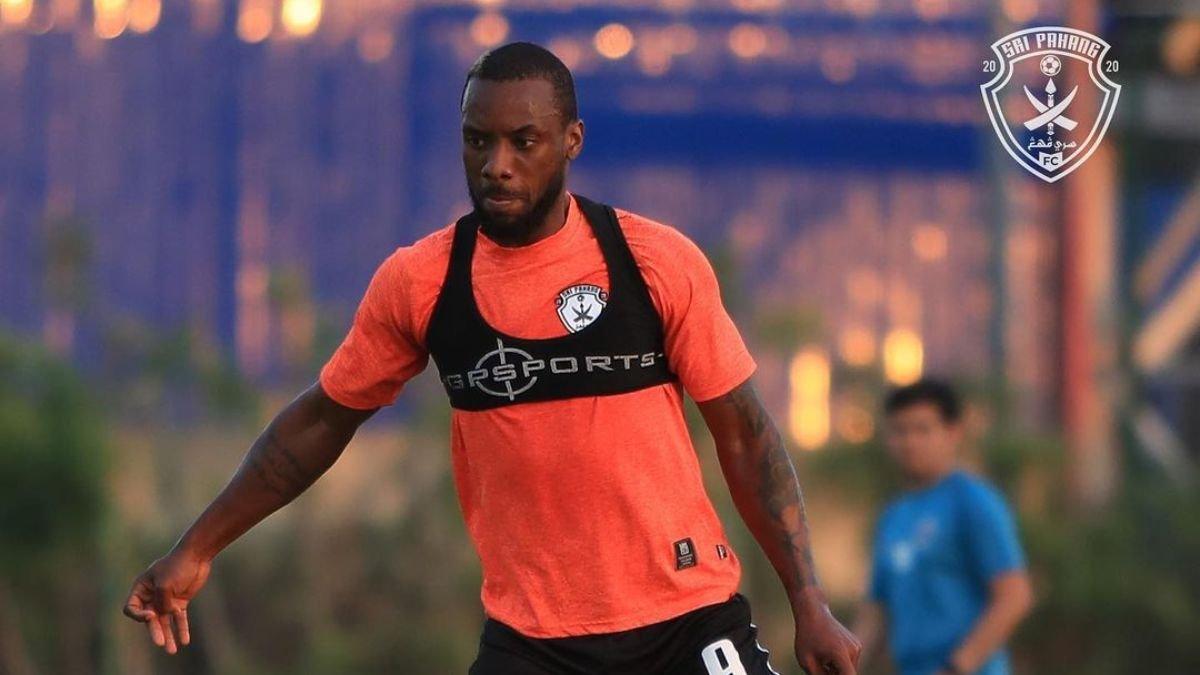 Sosok Kpah Sherman, striker Sri Pahang FC.