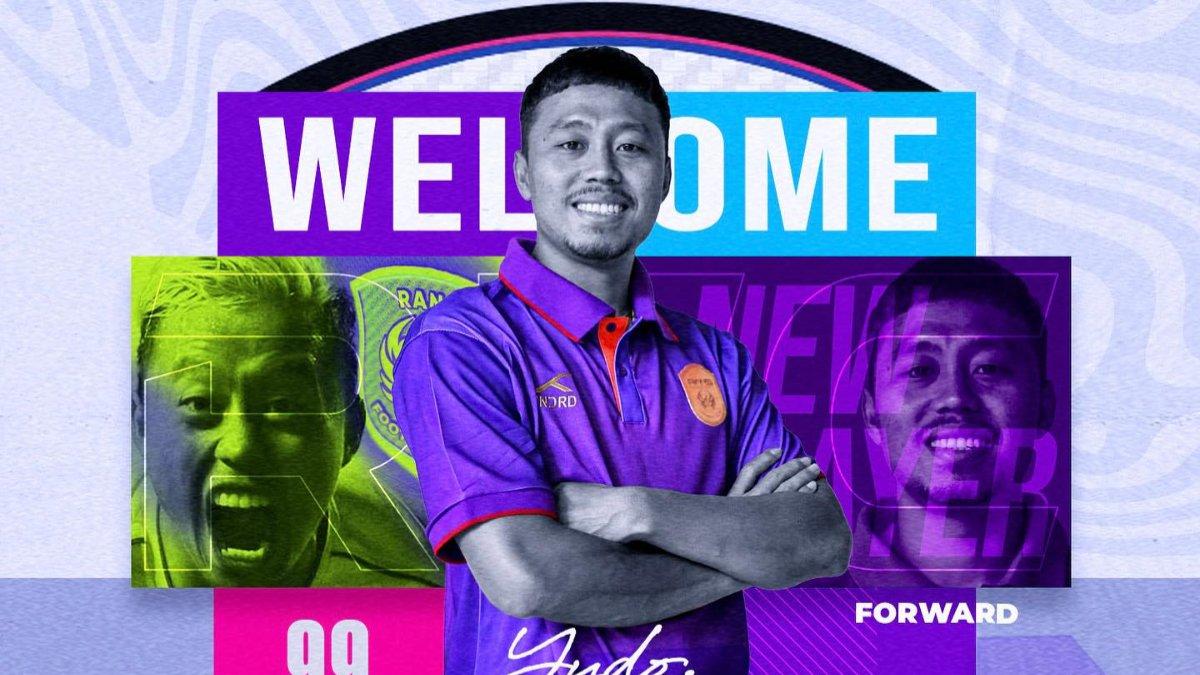 Kushedya Hari Yudo saat dikenalkan RANS Nusantara FC.