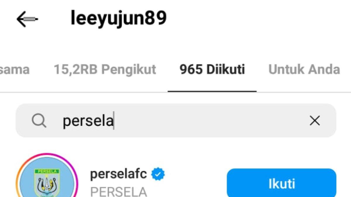 Lee Yu-jun Persela 22